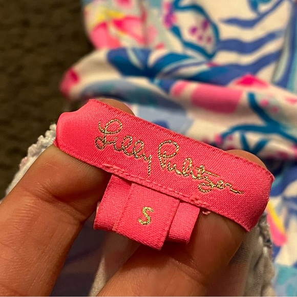 Lilly Pulitzer Samia Off The Shoulder Romper - Picture 2 of 7